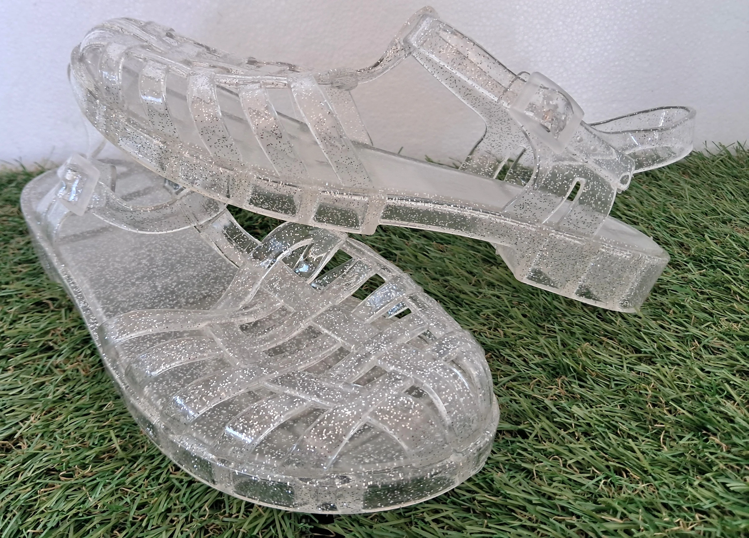 Sandalen / Medusels / Fifi / met pailletten - Transparant - maat 38 – photo 5